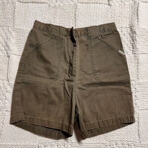Vintage Blassport Olive Green High Waisted Shorts Size 6
